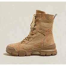 Women Climbing Boots - Light Brown - View 1