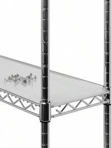 Forro Chapa Plástica Flexível Gavetas Prateleiras 60x35cm - Branco - Visão 2