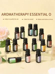 6瓶装香薰精油套装 - 玫瑰、薰衣草、香草、檀香、樱花、茉莉各一瓶，含香薰机、香薰蜡烛、香薰石、加湿器和补充装精油 - 混合香味 - 查看 2