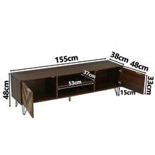 Television Stands & Entertainment Centers - Brown - View 8