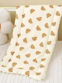 新生儿婴儿床豌豆绒小号床垫 - 彩色 - 查看 12