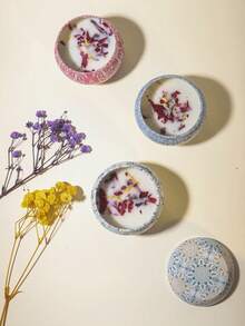 1/4/12 piezas Velas perfumadas, velas de oración, velas de cera de soja hechas a mano en tarros, jarrones y velas de cera de soja hechas a mano en el interior, regalos perfectos para la familia, mamá y amigos, latas de velas perfumadas, adecuadas para cumpleaños, juego de regalo perfumado, decoración del Día de San Valentín, decoración de hotel, regalos/regalos del Día de San Valentín, regalos/regalos de Año Nuevo - Multicolor - Ver 8