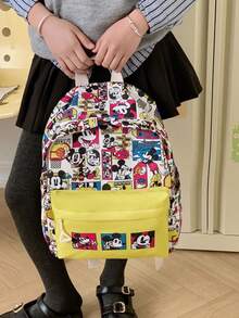 Disney 迪士尼手提包、卡通单肩包、女孩钱包、迷你口红包、儿童玩具包、旅行包、派对收纳包、时尚零钱包 - 彩色 - 查看 7