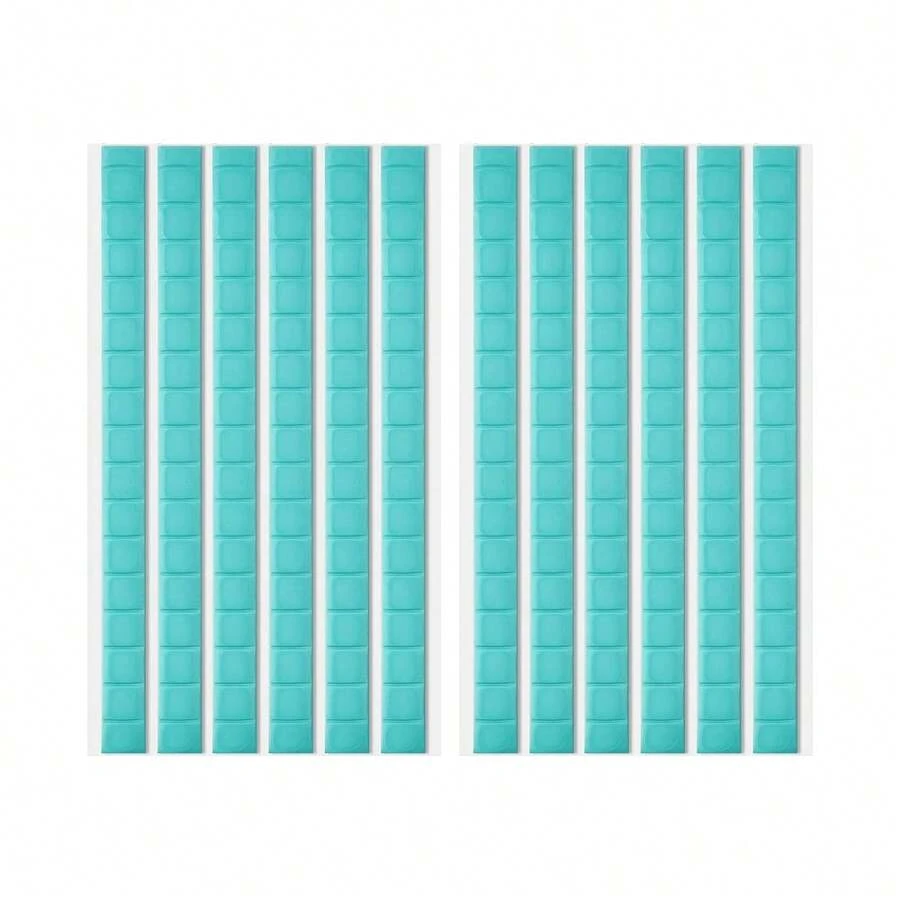 96 Pieces Adhesive Poster Tacky Putty Sticky  Fun-Tak Mounting Putty Reusable & Removable Wall  Tack For Hanging Pictures, Art Photography(Light Blue) - Màu xanh nhạt - 2 chiếc - Xem 1