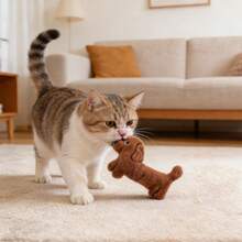 5.51in/14cm Cute Soft Plush Dog Doll, Soft Stuffed Animal Doll Gift (For Pet Use Only) - Multicolor - View 8