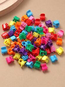 30pcs New Colorful Mini Small Clips, Cute & Elegant Princess Style Hair Clips, Suitable For Daily Use, Bangs, Braids, Autumn/Winter (Random Color)