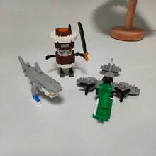 Mini Cartoon Plastic Puzzle Building Blocks Figures, Random Style, Holiday Gift, Quality Assembly Experience, DIY, Durable Materials - Multicolor - View 7