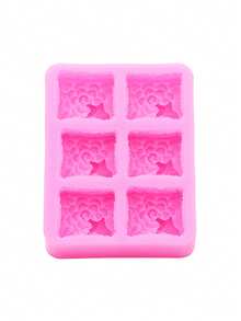 1pc Pink Liquid Silicone Material Silicone Mold, Mini Realistic Food Toy Bee Cookie Silicone Mold For Making Resin Accessories, Cream Gel DIY Phone Case Decoration, Hair Tie, Fridge Magnet, Shoe Buckle, Shoe Flower Decorative Accessories