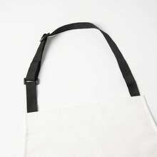 PVC皮革围裙，男女通用，大口袋设计方便收纳，抗起球，不变形，防水，可调节肩带 [海军蓝]