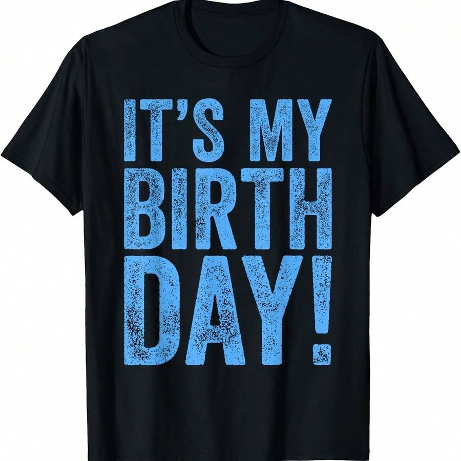It's My Birthday T-Shirt - Rojo - Ver 1