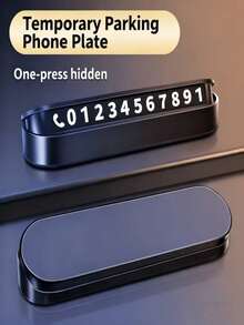 Phone Number Parking Plate Stop Sign Auto For Mercedes Benz AMG W204 W205 W203 W211 W201 W210 W108 W124 W190 W202 W212