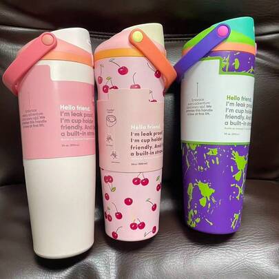 30oz Vacuum Insulated Tumbler Stainless Steel Insulated Water Bottle Vacuumowala Thermal Flask For Women Men For Cold Hot Cup