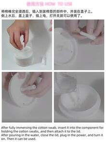 Mini humidificador de cebolla con diseño de pájaro de dibujos animados, 300ml, dispositivo hidratante para habitación de aire acondicionado de hogar/oficina/escritorio - Blanco - Ver 6