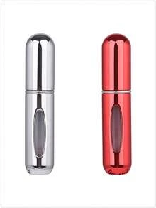 1个/2个/3个/4个/5个装 5毫升便携式迷你香水可填充喷雾瓶，配有香水泵头，适合旅行和户外使用