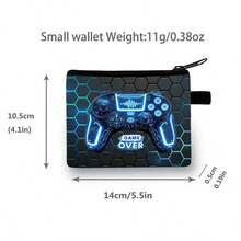 Girls' Coin Purse, Small Canvas Pouch, Mini Makeup Bag With Zipper, Suitable For Kids, Teens, Boys, Girls - Cute Series - View 3