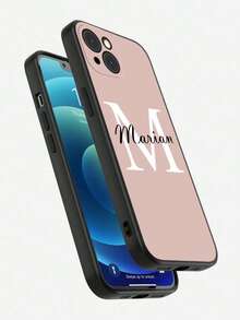 1 pieza Funda de teléfono personalizada de TPU resistente a golpes, compatible con Apple 16/15/14/13 Plus Pro Max Pro, OPPO, Redmi, personalizada con fotos, dibujos animados, personajes de juegos, celebridades, ideal para Navidad, Acción de Gracias, Halloween, San Valentín, Pascua, regalos para novio, novia, familia, amigos - Negro - Ver 6