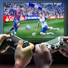 Wireless Game Controller For P-4/S-4/PC, High Precision Gamepad With Turbo Function, Touch Pad, 3.5mm Audio Jack, Non-Slip Handle, Dual Shock Vibration, 3D Joystick, 6-Axis Motion Control, Ergonomic Gaming Remote Gift For Men Kids (Camouflage Red) - #1 - Xem 4