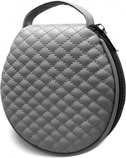 Funda Portátil para CD y DVD, Organizador de 20 Capacidades con Cierre, Microfibra, Ideal para Coche (Gris),39826765