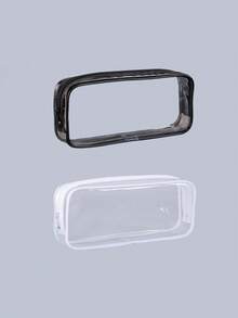 Portable Transparent Cosmetic Bag, Travel Toiletry Bag For Lipstick, Comb, Makeup, Brushes And Skincare Products, Makeup Bag, Cosmetic Pouch, Makeup Organizer - Multicolor - View 15