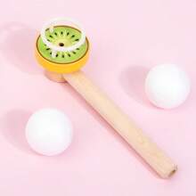 Children's Wooden Suspension Blowing Ball Tool Blowing Music Intelligence Lung Capacity Blowing Training Game Exercising Oral Muscles Sensory Integration Practice Children's Blowing Balance Game Magical Blowing Music Toy Magic Suspension Ball Children's Puzzle Children's Early Development Toys - Multicolor - View 11