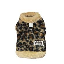 1pc Leopard Print Pet Clothes, Warm Pet Apparel For Small Cats And Dogs, Autumn/Winter - Multicolor - View 8