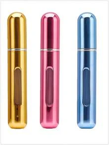 8ml Refillable Perfume Atomizer Bottle, Bottom Refill Design, Convenient For Carrying Perfume On The Go, Reusable Spray Bottle, Suitable For Beach, Travel, Unisex - 8ml - View 56