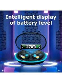 New X55 Pro Sleeping Bluetooth Earbuds Wireless Bluetooth Earphones Waterproof Hi-Fi Stereo Earpods With Mic Fro All Smartphone - Multicolor - View 6