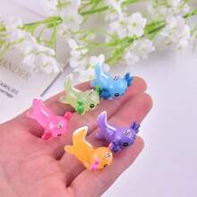 10pcs/30pcs,White Strip Hexagonal Dragon Pendants Resin Cartoon Dragon Charms For DIY Pendant Earrings Necklace Jewelry Accessories - Multicolor - View 6