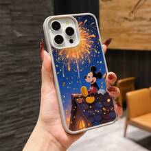 Mickey Mouse Clubhouse Character Patterned Phone Case Featuring A Joyful Design. Mickey Mouse, Minnie Mouse, Donald Duck, Daisy Duck, Goofy Dog, Compatible With IPhone 17, 17 ProMax, 17 Pro, 17 Air, 16, 15, 14, 13, 12 Pro 11 XsMax Xs Xr X And Galaxy Models, With Shockproof Protection And Magnetic Case. A Fun Gift For Disney Fans ,Mickey Fans, Family, Friends, Birthdays, Holidays, And Special Occasions. A Delightful Addition To Your Phone Accessories. - 黑色 - 查看 6