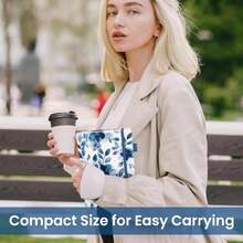 Blank Journal Notebook For Women &Amp; Men, Hardcover Leather Journal For Writing, Sketch Book, A5 Plain Paper Notebook For Drawing &Amp; Sketching, , Perfect For Office School Home Supplies, Watercolor Petal - ColorR - 查看 6