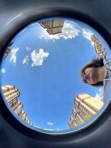 1个趣味手机鱼眼镜头三合一手机镜头放大镜鱼眼广角微距自拍便携镜头摄影 - 彩色 - 查看 8