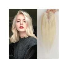 Natural Looking Human Hair Wig, Fashionable Gift For Girlfriend - Multicolor - View 13