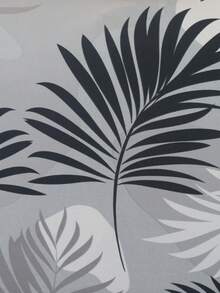 High-End Coffee Colored Leather Printed Chair Cover, Elastic Chair Cover, Modern Style Polyester Fiber Chair Cover, Hotel And Household Use - Dark Grey - View 7