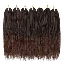 7 Packs Goddess Box Braids Crochet Hair 10/14/18/24/30 Inch Prelooped Crochet Box Braids Crochet Hair For Braiding Hair - Multicolor - View 12