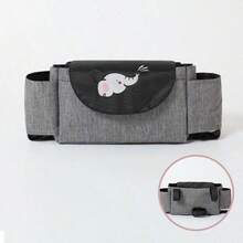 Baby Stroller Hanging Bag Storage Bag, Multi-Functional Universal Large-Capacity Storage Bag, Child Stroller Walking Aid Tool, Stroller Hanging Bag - Multicolor - View 13