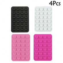 3/4 قطعة حامل هاتف لاصق من السيليكون، حامل هاتف لاصق من السيليكون مانع للانزلاق، حامل هاتف، ملحق هاتف بدون استخدام اليدين، حامل سيلفي وفيديو، 1/2/5/10/50/100 قطعة، ملحق هاتف متعدد الوظائف، مناسب لجميع الموديلات - متعدد الألوان - مشاهدة 16