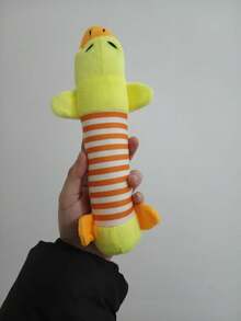 Small Pet Chew Toys For All Pets, Small Dogs & Puppies, Plush Cartoon Chew Toys, Durable, Squeaky, Stress Relief Toys - Multicolor - View 8