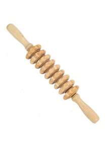 六合一木制按摩工具套装，木制按摩器，塑形按摩工具，淋巴引流按摩器，手动按摩工具，适用于腿部、腰部、肩部、手臂、背部，家用及办公木制按摩滚轮 - 彩色 - 查看 15