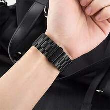 适用于小米 Watch 8 Pro/9 Pro 的不锈钢表带，男女通用金属表带，也适用于 Redmi Watch 4/5/6，商务休闲皆宜的优质礼品