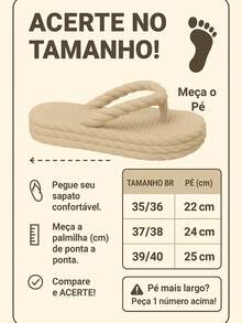 Women's Platform Sandal With Braided Orthopedic Flat Cloud Design, Super Lightweight And Soft, Beachwear, Carnival Style - 裸體 - 查看 4