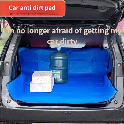 Wytrzymała, wodoodporna mata do bagażnika, odpowiednia do transportu towarów, zwierząt i bagażu