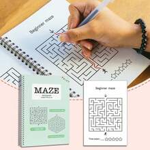 Mindful Maze Activity Book, Relaxing Yet Challenging Puzzles That Encourage Focused Thinking, Helps Build Patience And Persistence, Ideal For Desk Breaks And Travel Downtime - 6 - View 5