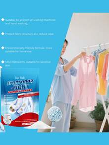 Gentle Cleaning Powder, Removes Stains, Leaves Fragrance, Daily Household Clothing Cleaning Powder - Multicolor - View 2