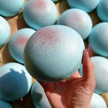 新款超大慢回弹减压球，高品质克莱因蓝软绵绵玩具，慢回弹舒缓挤压玩具，柔软湿润减压神器 - 彩色 - 查看 6