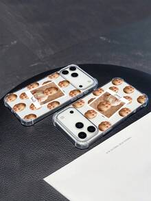 1件客製化玻璃手機殼，適用於 Apple 15 Pro Max/16 Pro Max/17 Pro Max/17 Air/18 Pro Max/18、S26 Ultra/S26/S25 Ultra/S24 Ultra/S23 Ultra 及其他機型 - 無色 - 查看 9