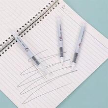 Sanrio 【正版】6支装三丽鸥Hello Kitty卡通直筒速干圆珠笔，可爱针管盒装，0.5毫米学生高性价比考试毛笔，办公学习用品