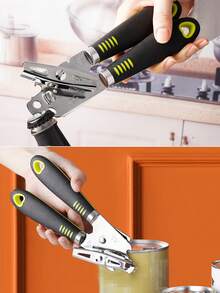 1件/8件套多功能不锈钢厨房工具套装，带收纳架：刨丝器、压蒜器、开罐器、削皮器、打蛋器、冰淇淋勺、锅铲、披萨/蛋糕切割器。必备厨房小工具，乔迁或节日送礼佳品。 - 彩色 - 查看 5