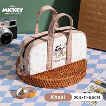 Disney Túi đựng văn phòng phẩm tối giản chất lượng cao hình chuột Mickey, hộp bút cầm tay dung tích lớn, túi đựng bút đa năng kiểu cổ điển, quà tặng học sinh, vật dụng cần thiết cho năm học mới. - Mảnh duy nhất - Xem 6