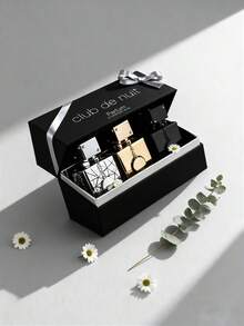 Perfumes de hombre 3-Piece Set, 1 fl.oz/bottle, Men's Eau De Perfum Spray Gift Box, Long Lasting Fragrance, 3 Different Flavor, Perfect for Holiday Gifts, Dating, Daily Life, Parties, Valentine's Day And Other Festivals - Multicolor - Ver 2