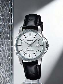 Casio Women's Wrist Watch Series, Business Casual Minimalist Date Display Quartz Movement, Japanese/Korean Style Wrist Watch, Men's Wrist Watch LTP-V004L-7A - White - View 5